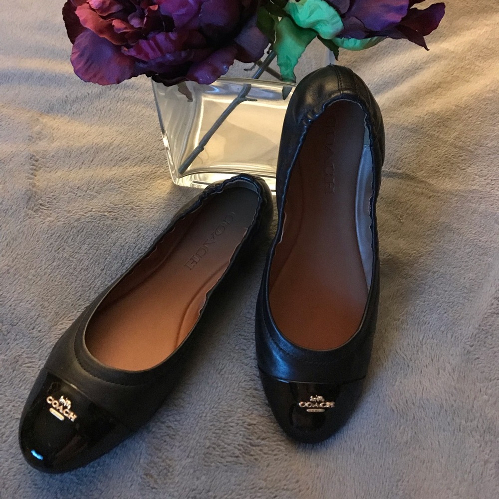 Coach Ballet Flats NWOT